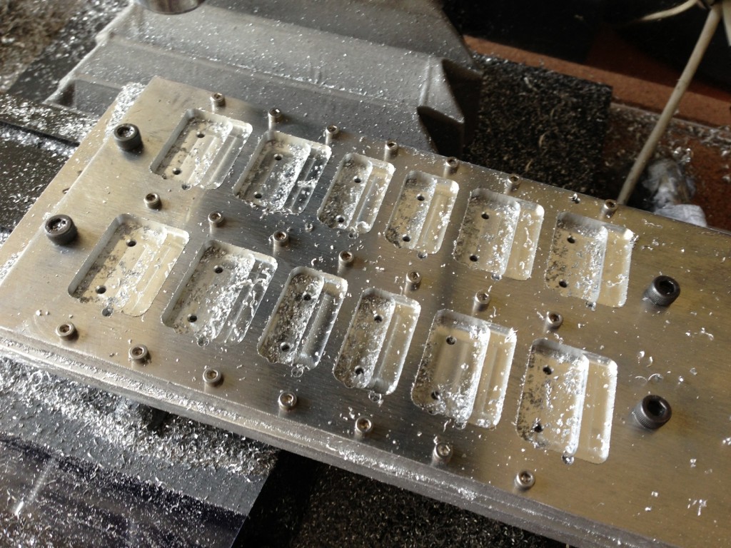 Aluminum Plate and extra screws used