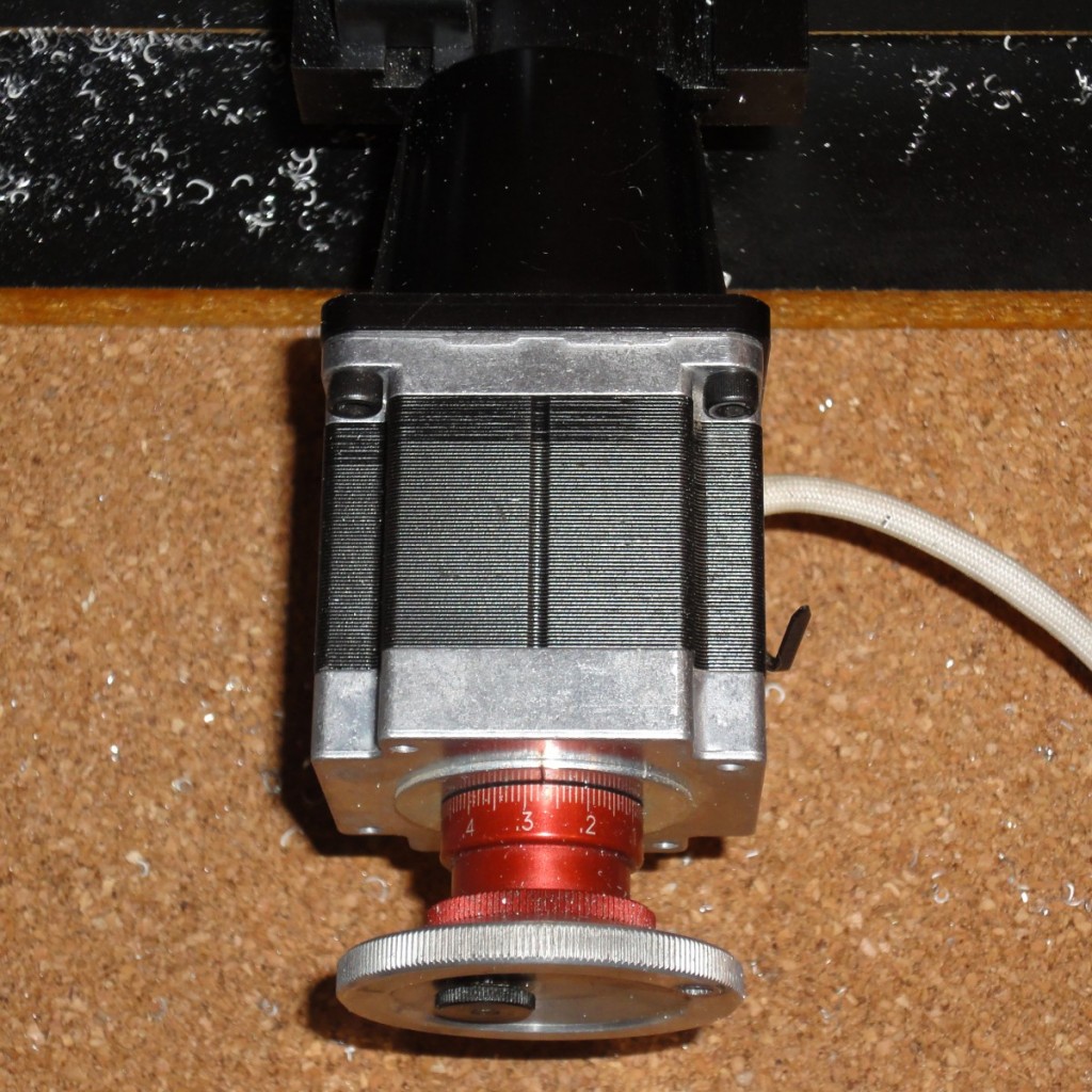 Stepper Motor and Mount 