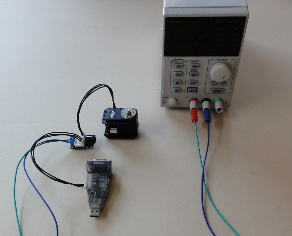 Servo Wired Up