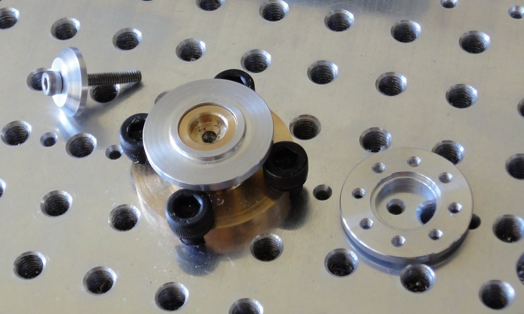 Holding Tool with Blank HR07-I101 and Original HR07-I101 on right